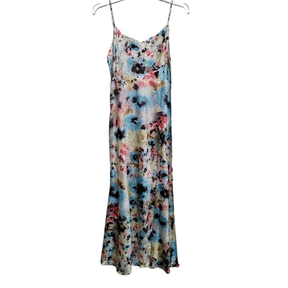 Komarov Multi-color Keyhole Dress L - Picture 2 of 8